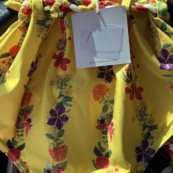 Anthropologie Carolina K liset  Swimsuit xs NWT - Picture 5 of 8